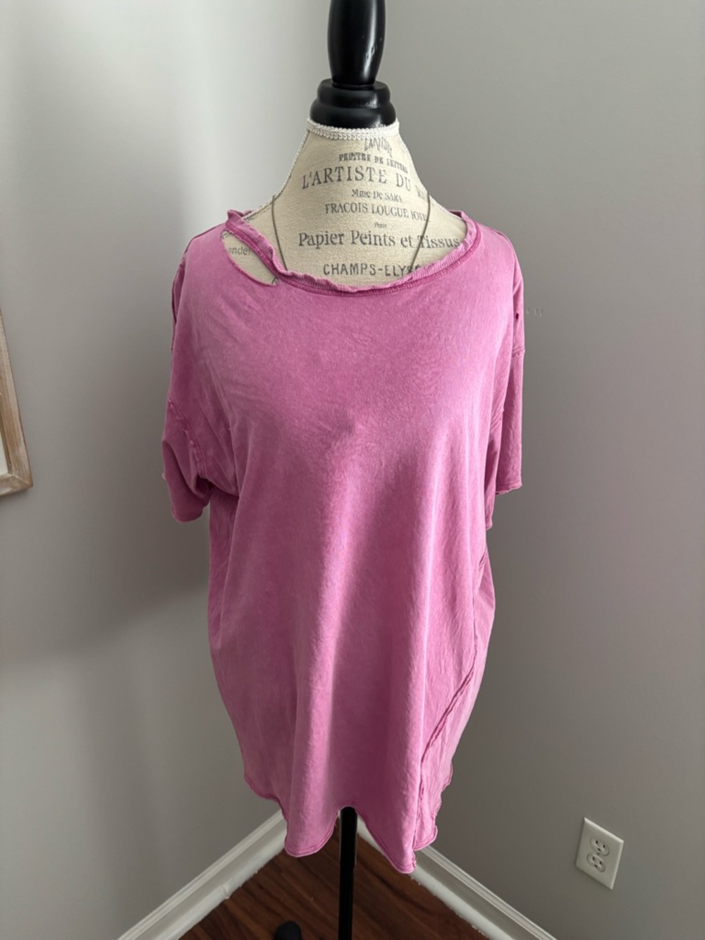 💗 GUC We The Free Washed Rose Short Sleeve Tee